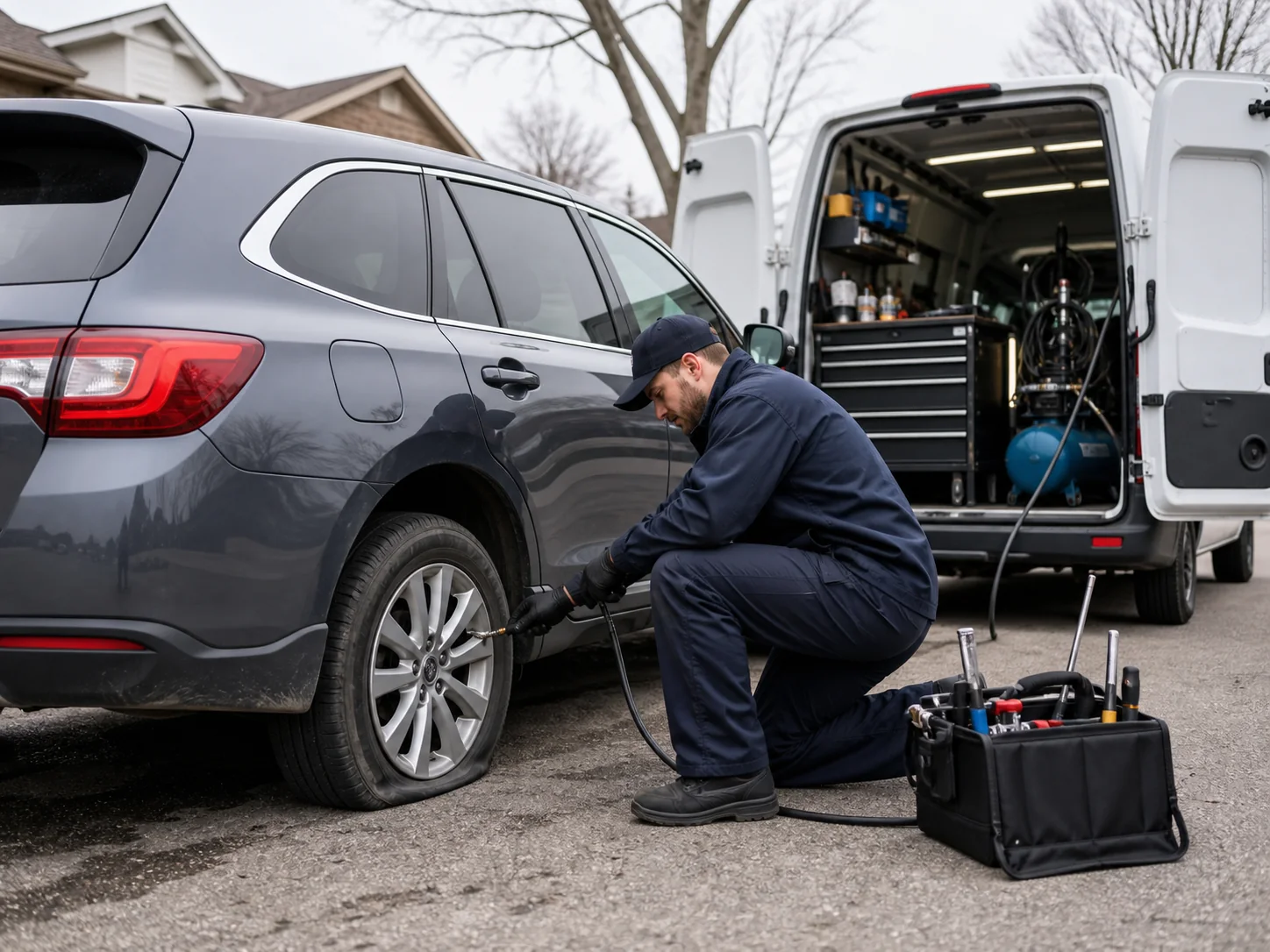 Mobile Flat Tire Repair